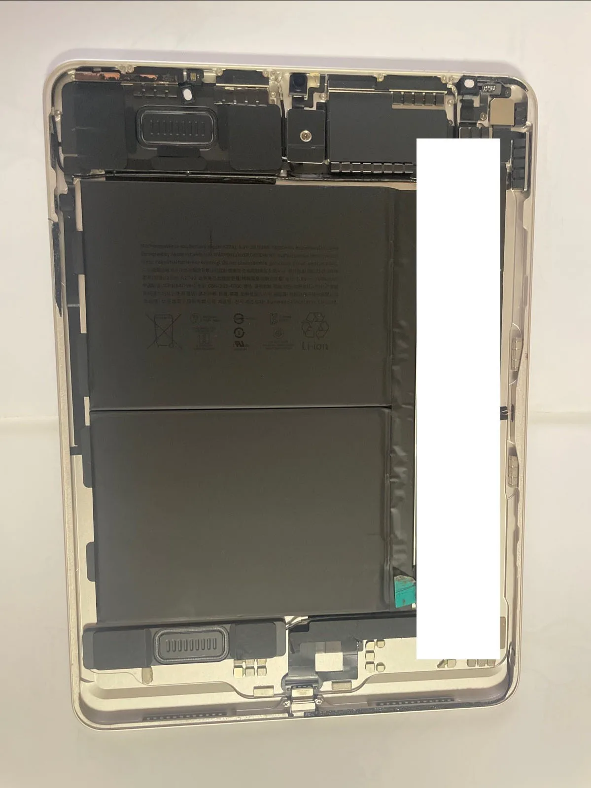 Originale Apple iPad Air 5 Gen A2588 Chassis Batteria scocca 10,9” Wifi Blu A
