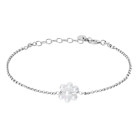 Stroili Silver Baby Bracciale con perle di imitazione Argento 925 1691536