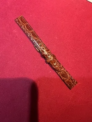 Cinturino per orologio in vera pelle di coccodrillo 14mm - 2606241734