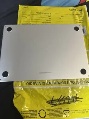 Apple Per Macbook Air M2 13” A3240 Bottom Cover Coperchio Inferiore Argento