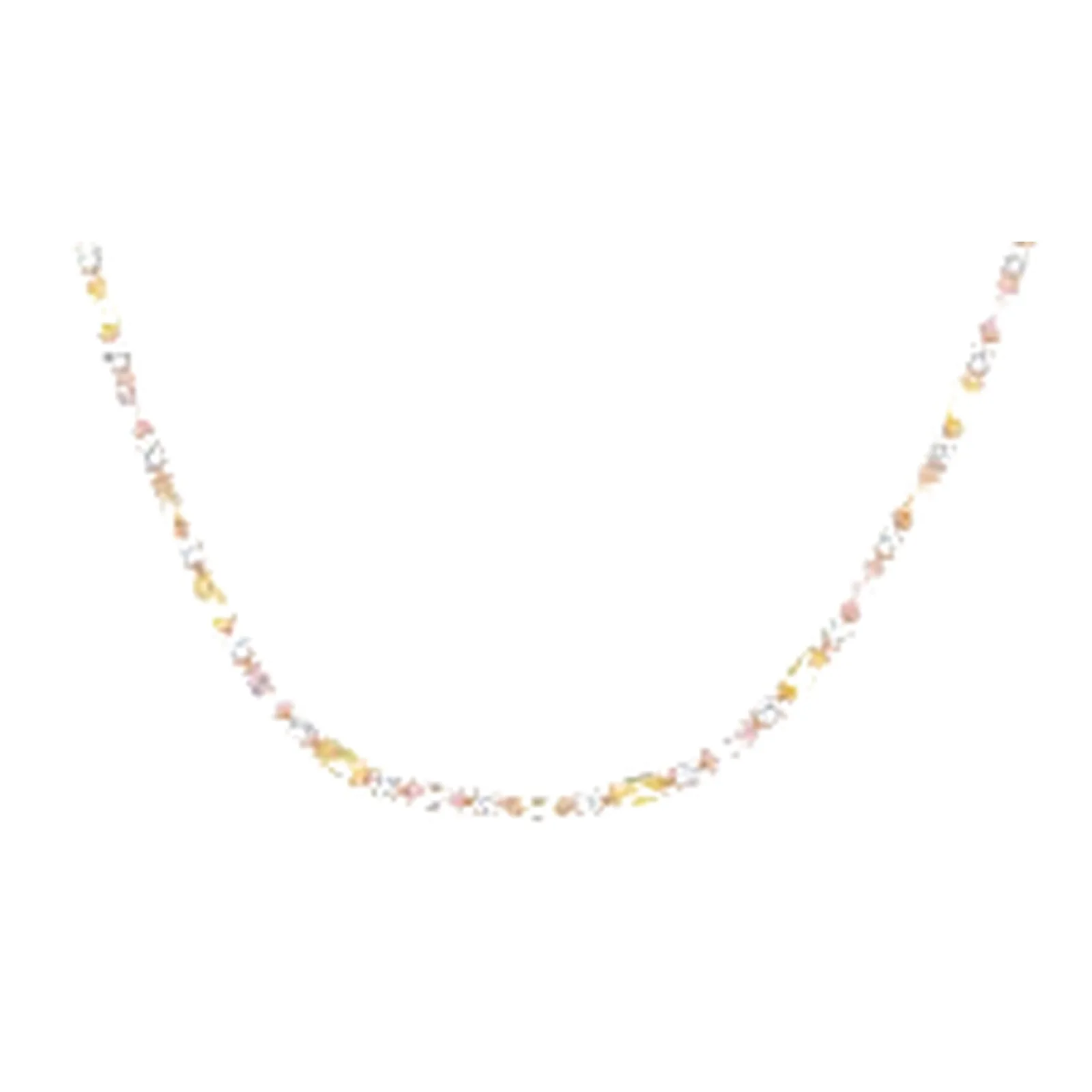 Stroili Romantic Shine Collana baguette multicolore in metallo Metallo 1694982