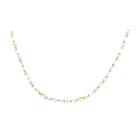 Stroili Romantic Shine Collana baguette multicolore in metallo Metallo 1694982