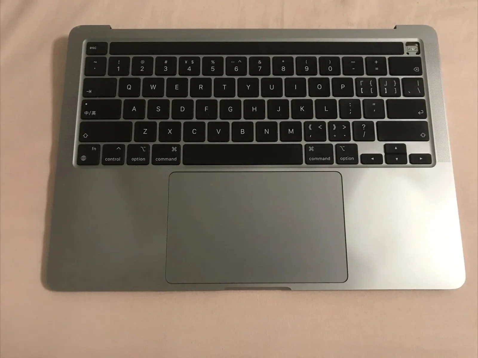 Apple Macbook Pro 13” 2020 A2338 3578 Tastiera Scocca Grigio siderale CHN B+