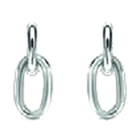 Stroili Silver Collection Orecchini pendenti clip chain Argento 925 1697948