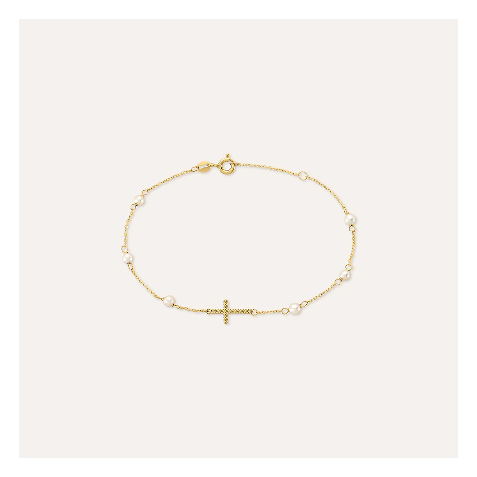 Stroili Holy Collection Bracciale con perle Oro 9kt 1437695