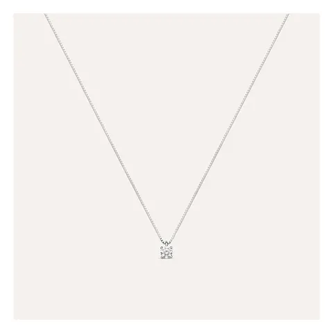Stroili Claire Cubic Zirconia Necklace 9kt Gold 1433826