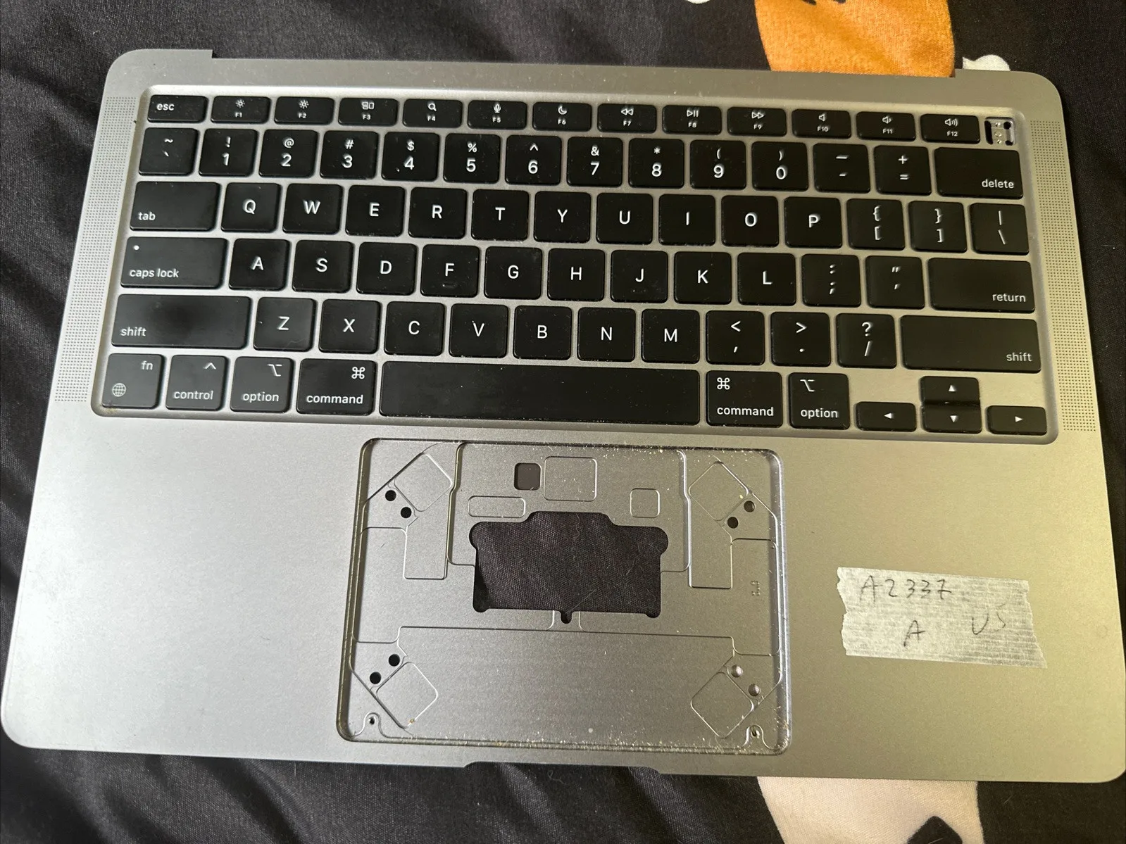 Apple Originale Keyboard Chassis Macbook Air 13” A2337 M1 2020 Us Silver A