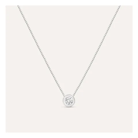 Stroili Silver Elegance Collana con cubic zirconia Argento 925 1275953