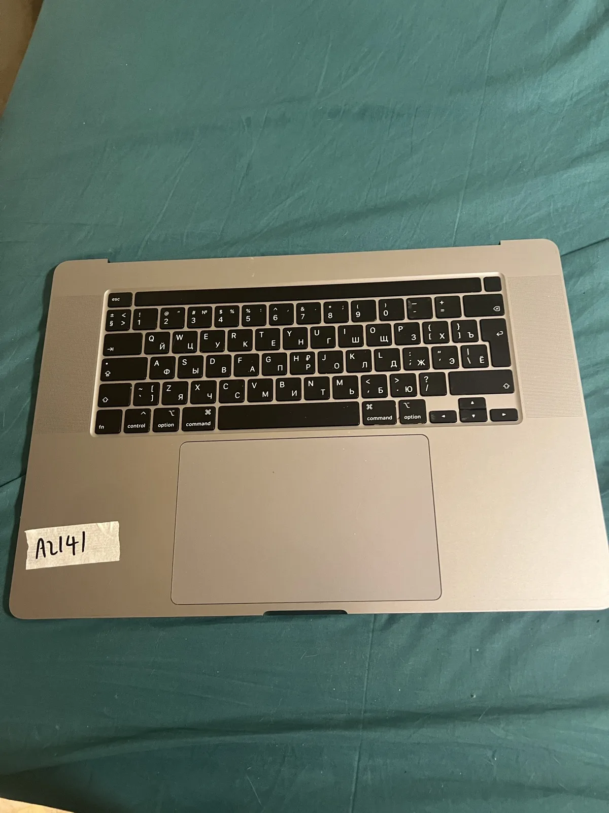 Apple MacBook Pro 16 A2141 top case con tastiera Russo grigio siderale