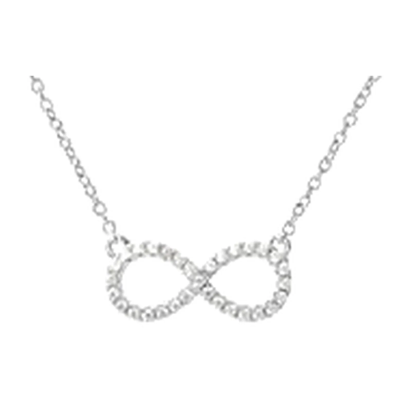 Stroili Silver Moments Collana infinito con cubic zirconia Argento 925 1621691