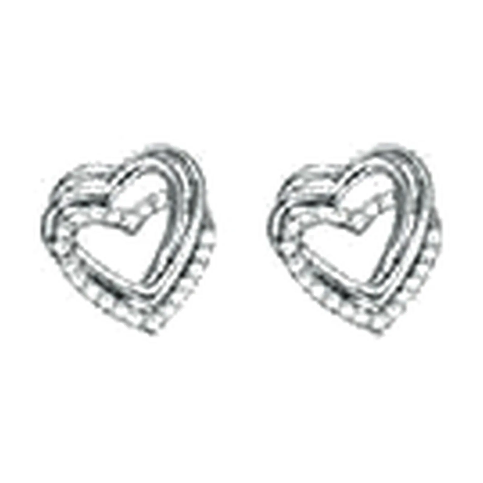 Stroili Silver Moments Orecchini lobo con cubic zirconia Argento 925 1669890
