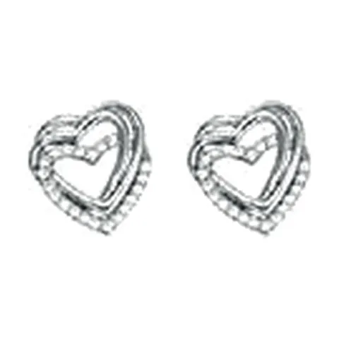 Stroili Silver Moments Orecchini lobo con cubic zirconia Argento 925 1669890