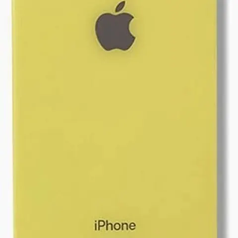 Back vetro Scocca Posteriore Per iPhone XR, Giallo Foro Big