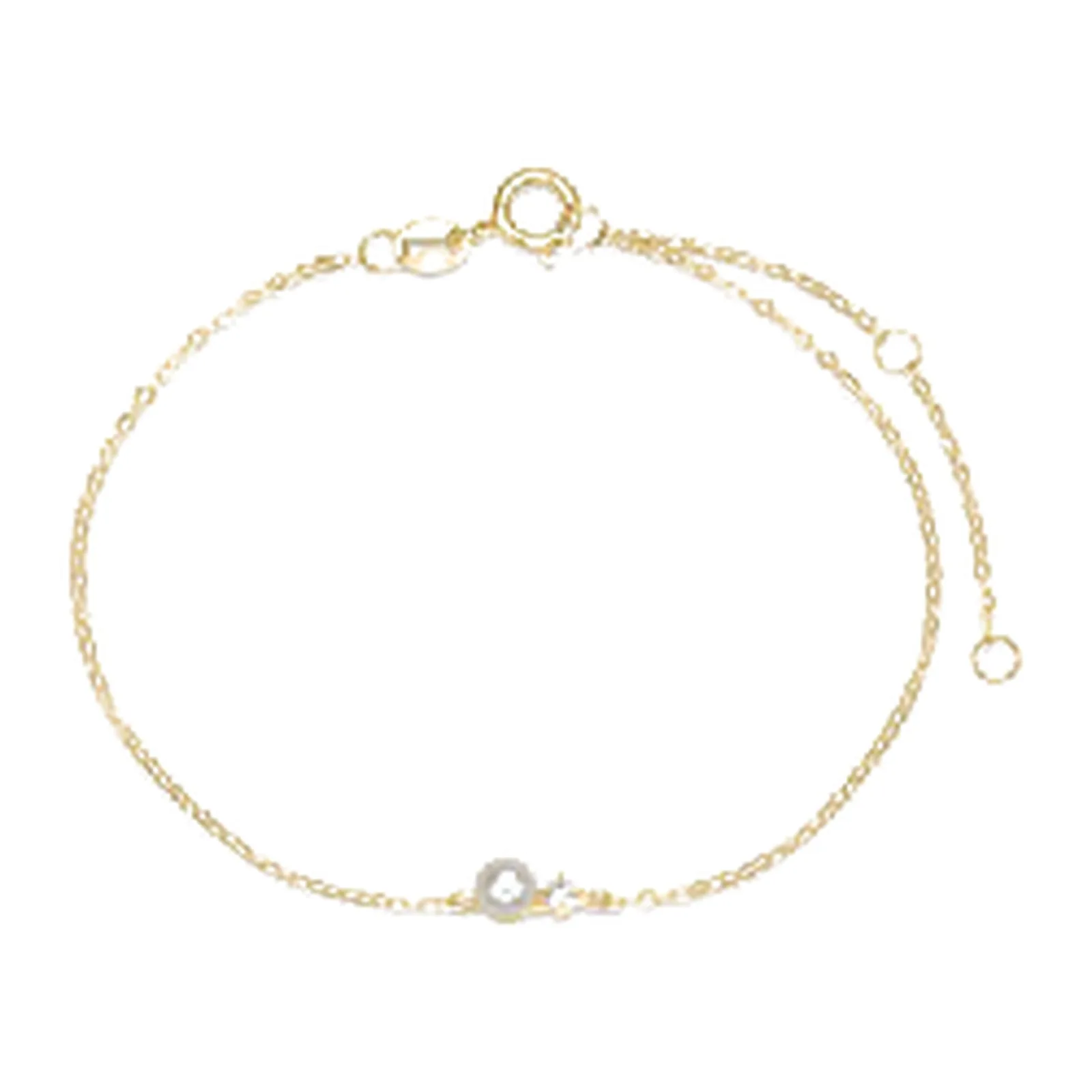 Stroili Gabrielle Bracciale con perla e cubic zirconia Oro 9kt 1427103