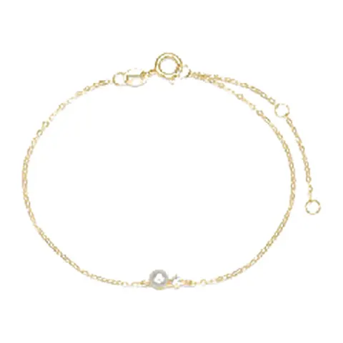 Stroili Gabrielle Bracciale con perla e cubic zirconia Oro 9kt 1427103
