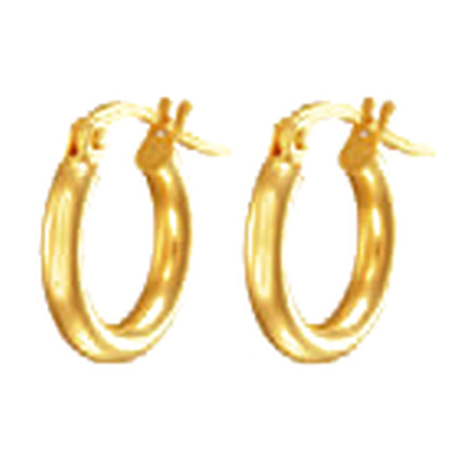 Stroili Toujours Orecchini a cerchio tubo tondo Oro 9kt 1401765