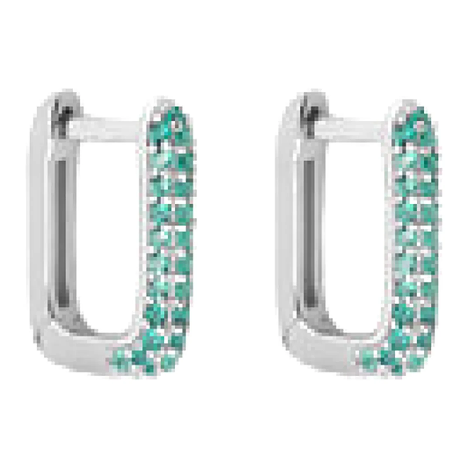 Stroili Silver Rainbow Orecchini clip con cubic zirconia Argento 925 1691428