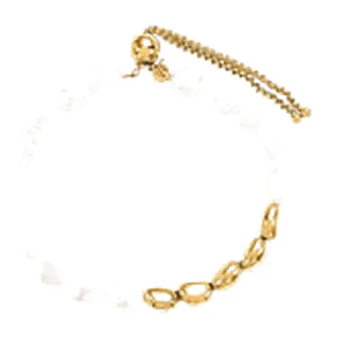 Stroili Radiance Collection Bracciale dorato con perle Acciaio 1694803