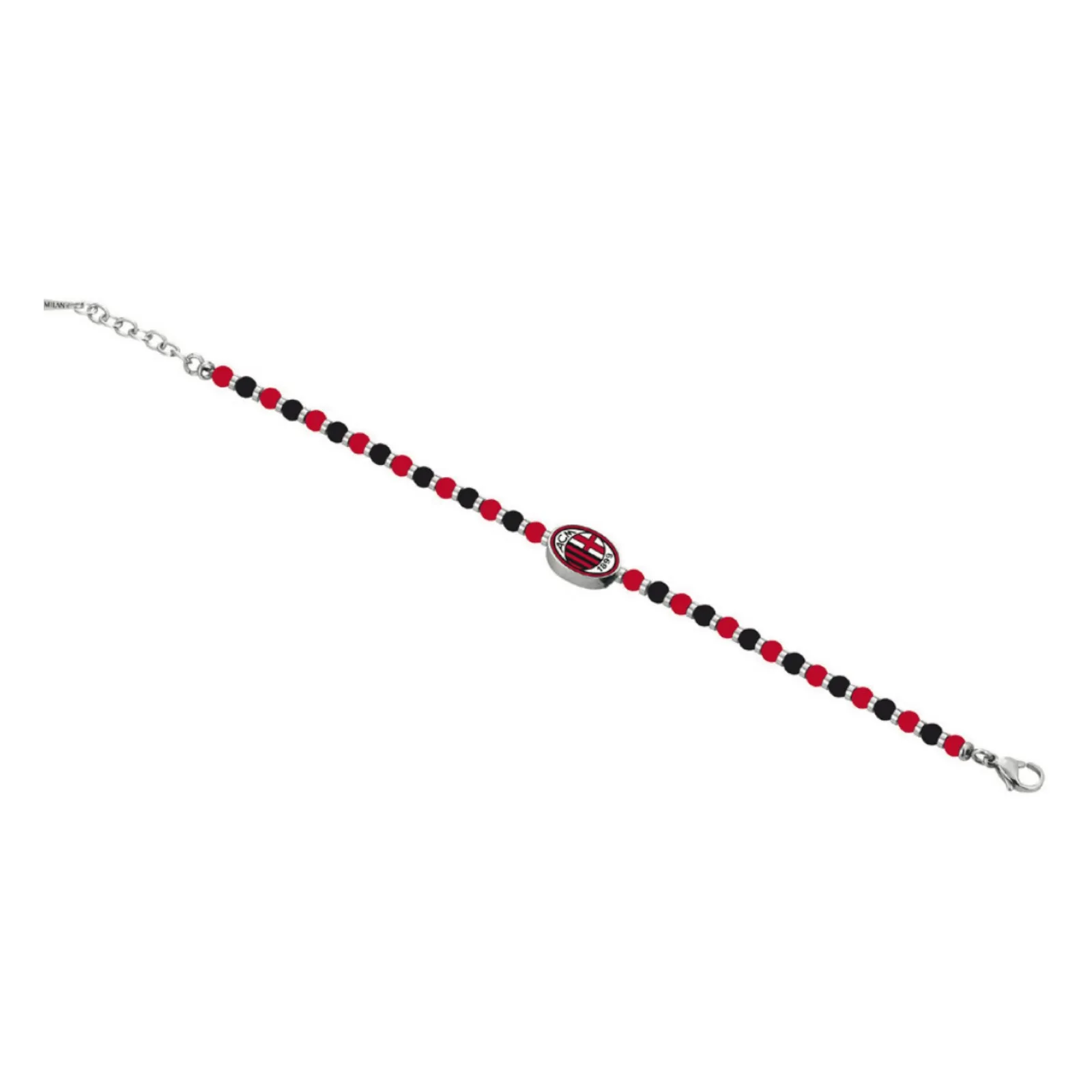 Lowell Bracciale Ufficiale Milan Acciaio 316L B-MB005UPR