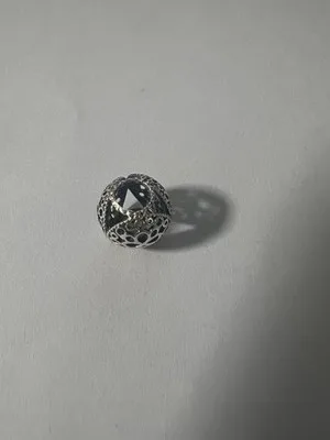 Charm Sferico Aforato in Argento Sterling 925 - LAB22609272145