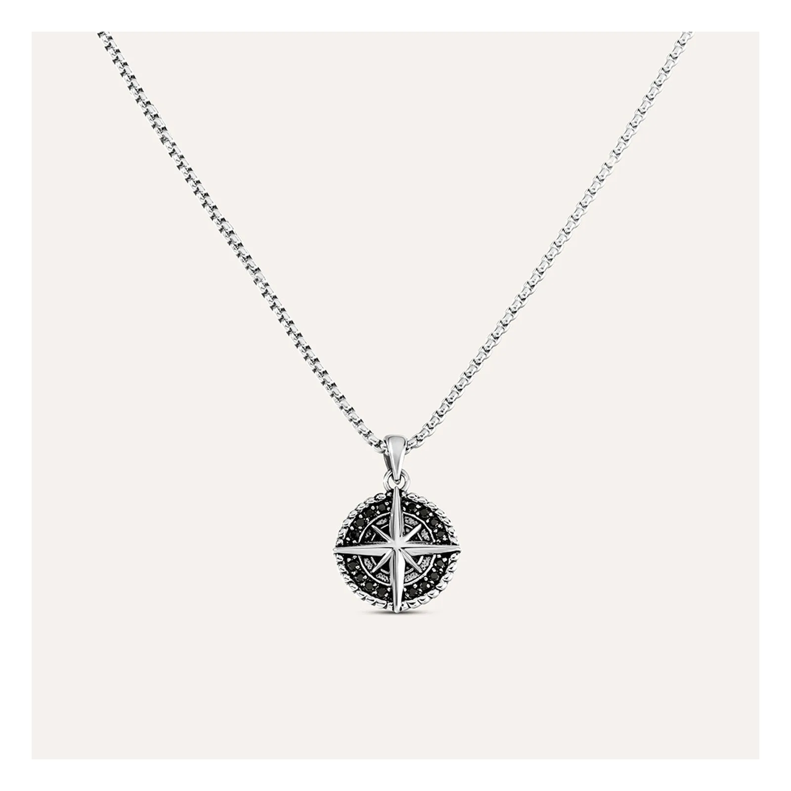 Stroili Man Code Collana rosa dei venti Acciaio 1701672