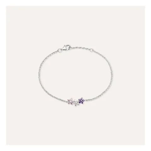Stroili Silver Shine Bracciale con cubic zirconia multicolor Argento 925 1688315