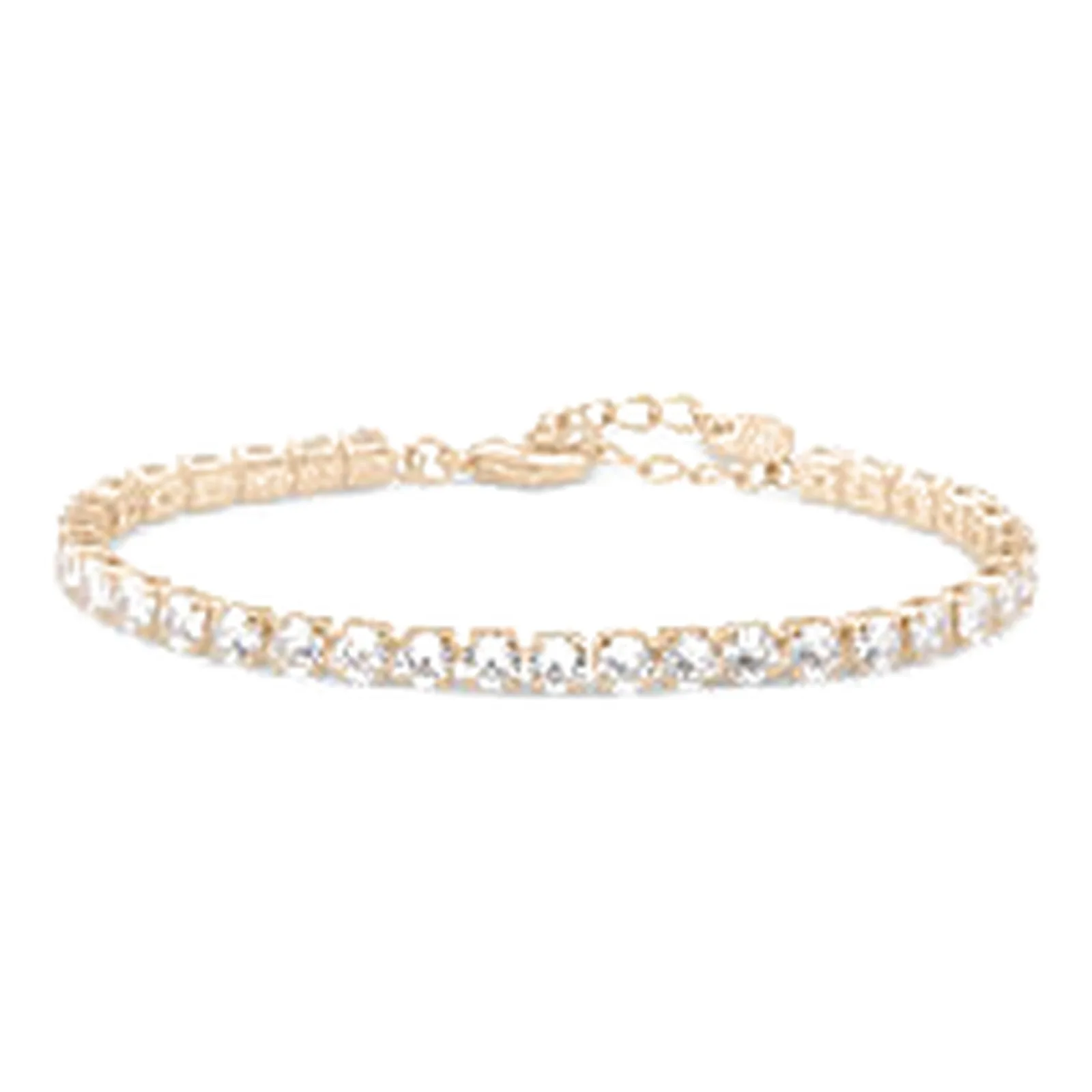Stroili Romantic Shine Bracciale tennis in metallo rosato Metallo 1683800