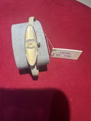 Orologio da polso Calvin Klein ovale con cinturino in pelle - K3923262