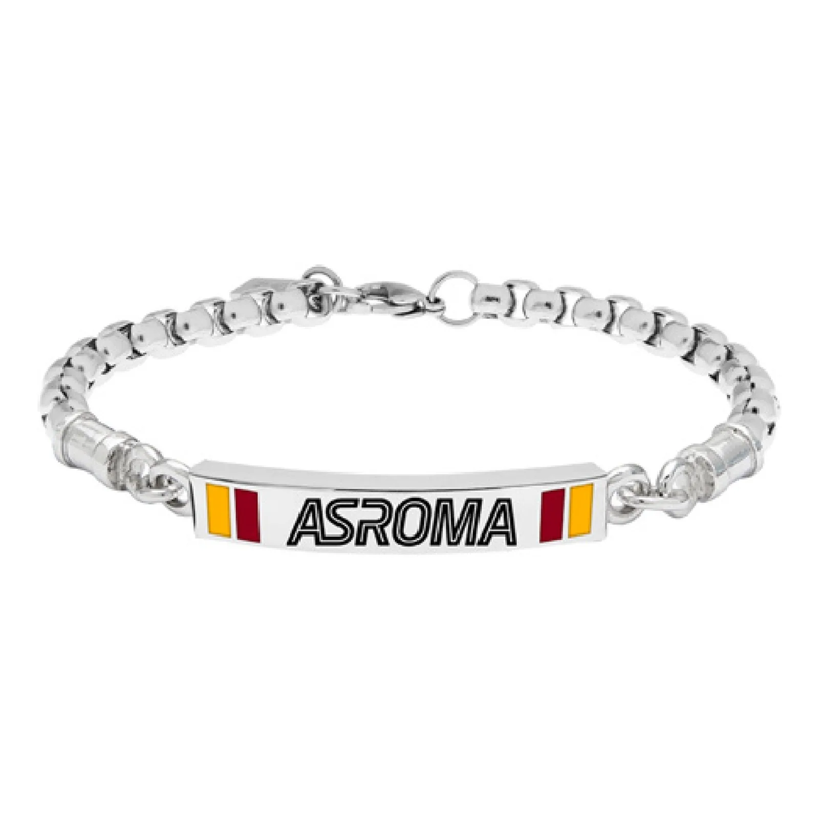Lowell Bracciale Ufficiale Roma Acciaio 316L B-RB002UAS
