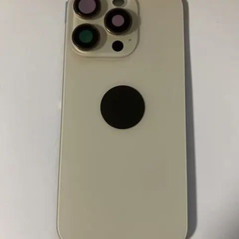 Back vetro Scocca Posteriore Per iPhone 16 Pro Compatibile Oro
