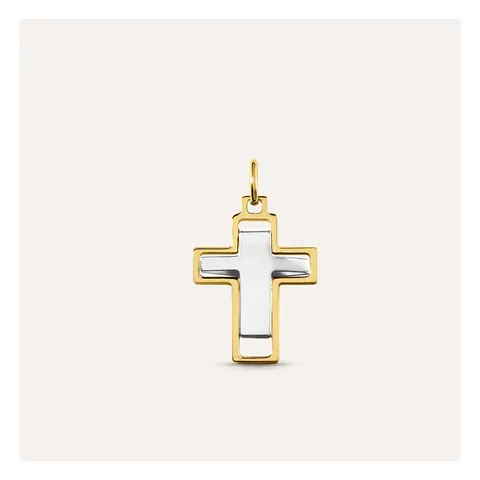 Stroili L'Homme Or Pendente bicolore Oro 9kt 1429416