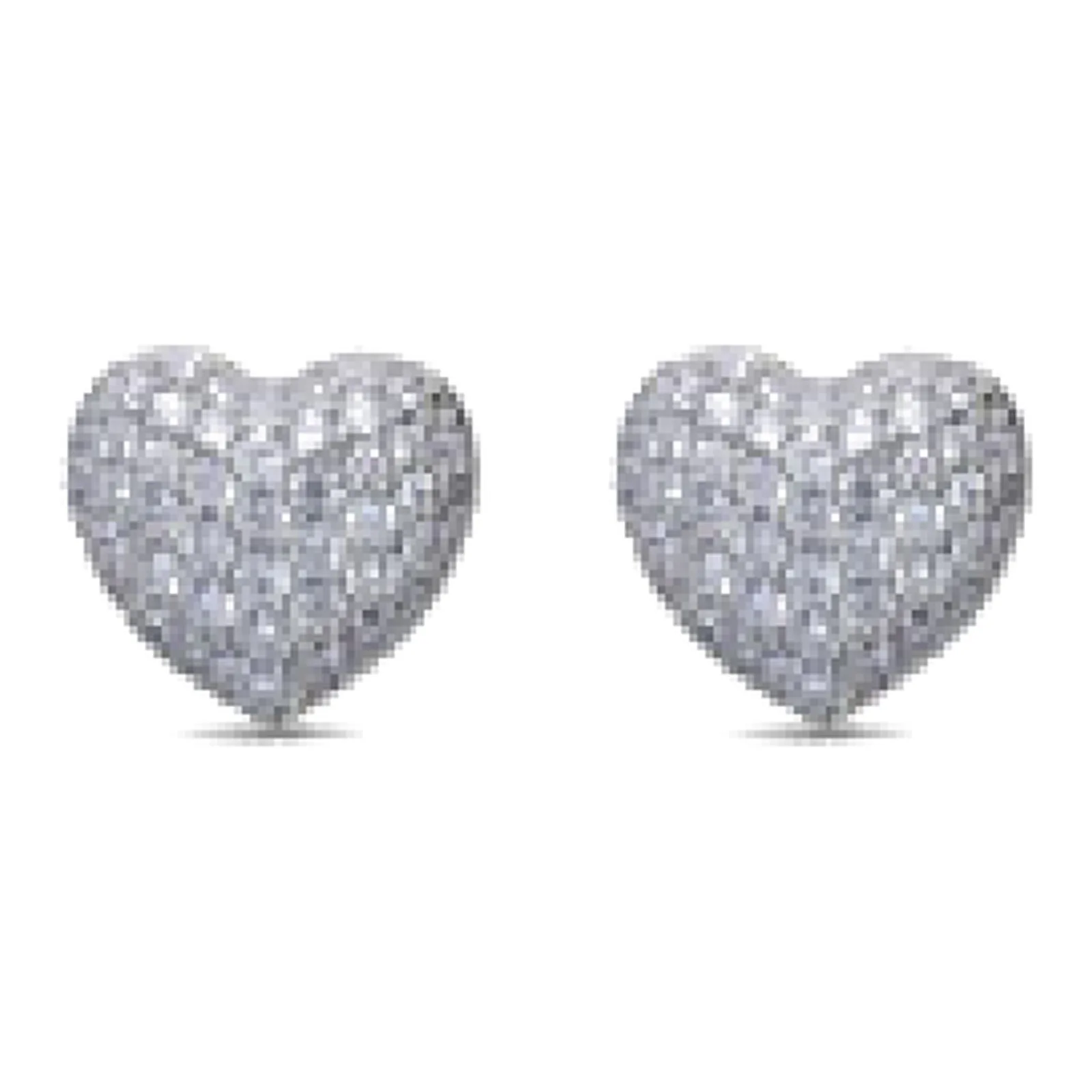 Stroili Silver Shine Orecchini lobo con cubic zirconia cuore Argento 925 1666880