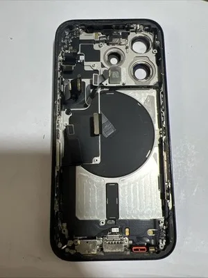 Original Apple Iphone 15 Pro Max Chassis Power Flex scocca Argento Cdma no sim