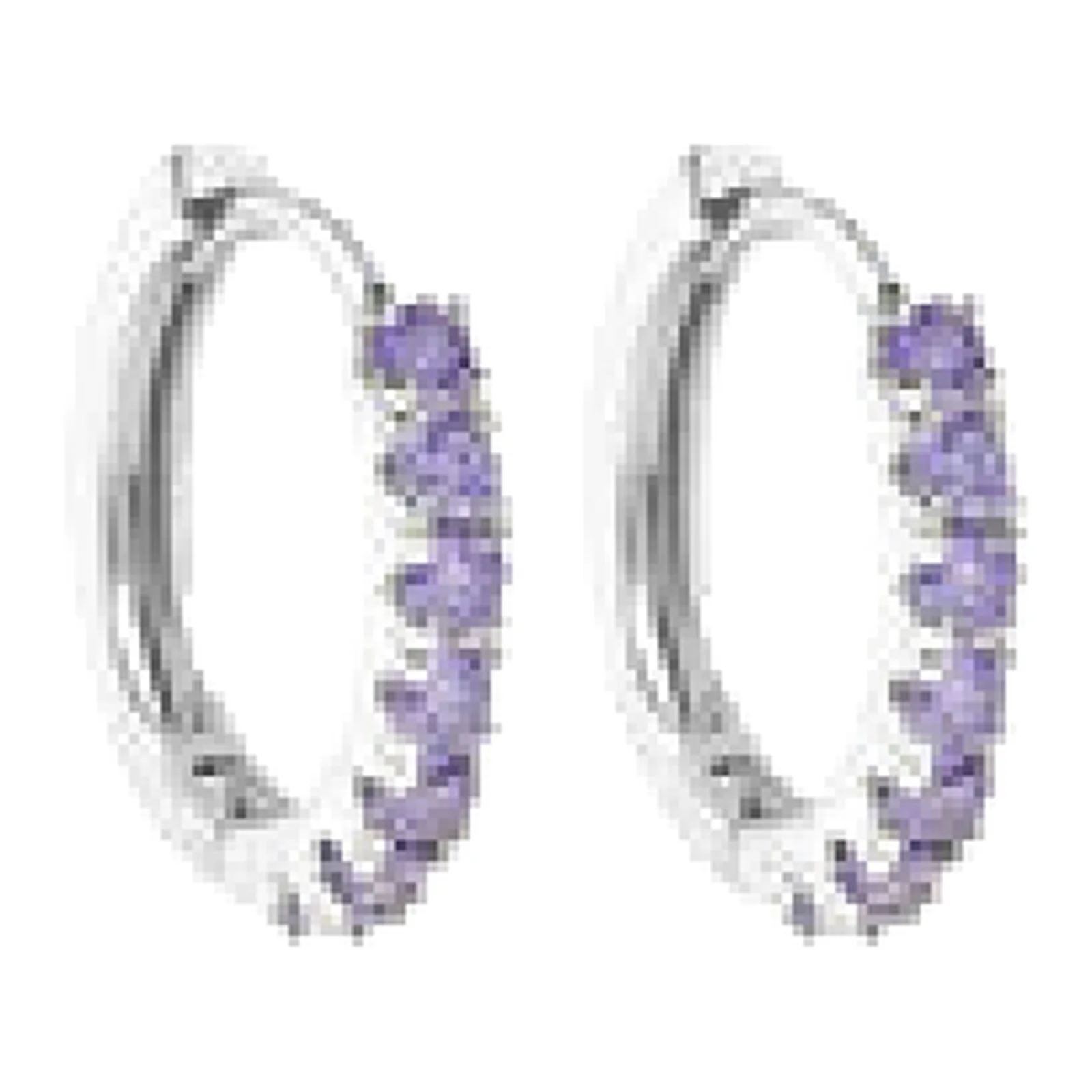Stroili Silver Rainbow Orecchini a cerchio Argento 925 1682427