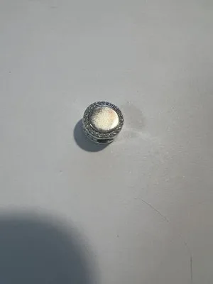 Charm Spacer in Argento 925 con Cuori e Dettagli Pavé - LAB22609302242