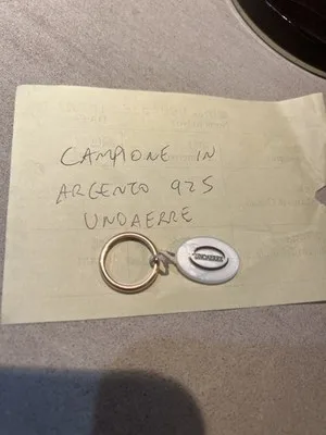 Anello UnoAerre in argento 925 LAB250AFN1 Misura 53