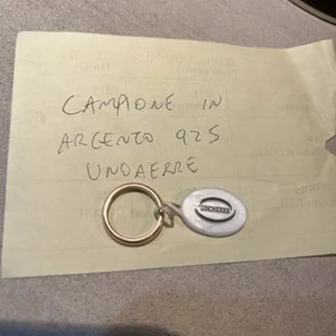Anello UnoAerre in argento 925 LAB250AFN1 Misura 53