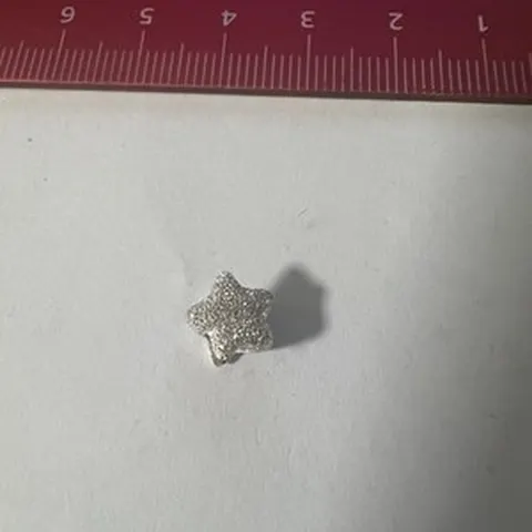 Charm Pendente a Forma di Stella in Argento 925 - LAB22609272314