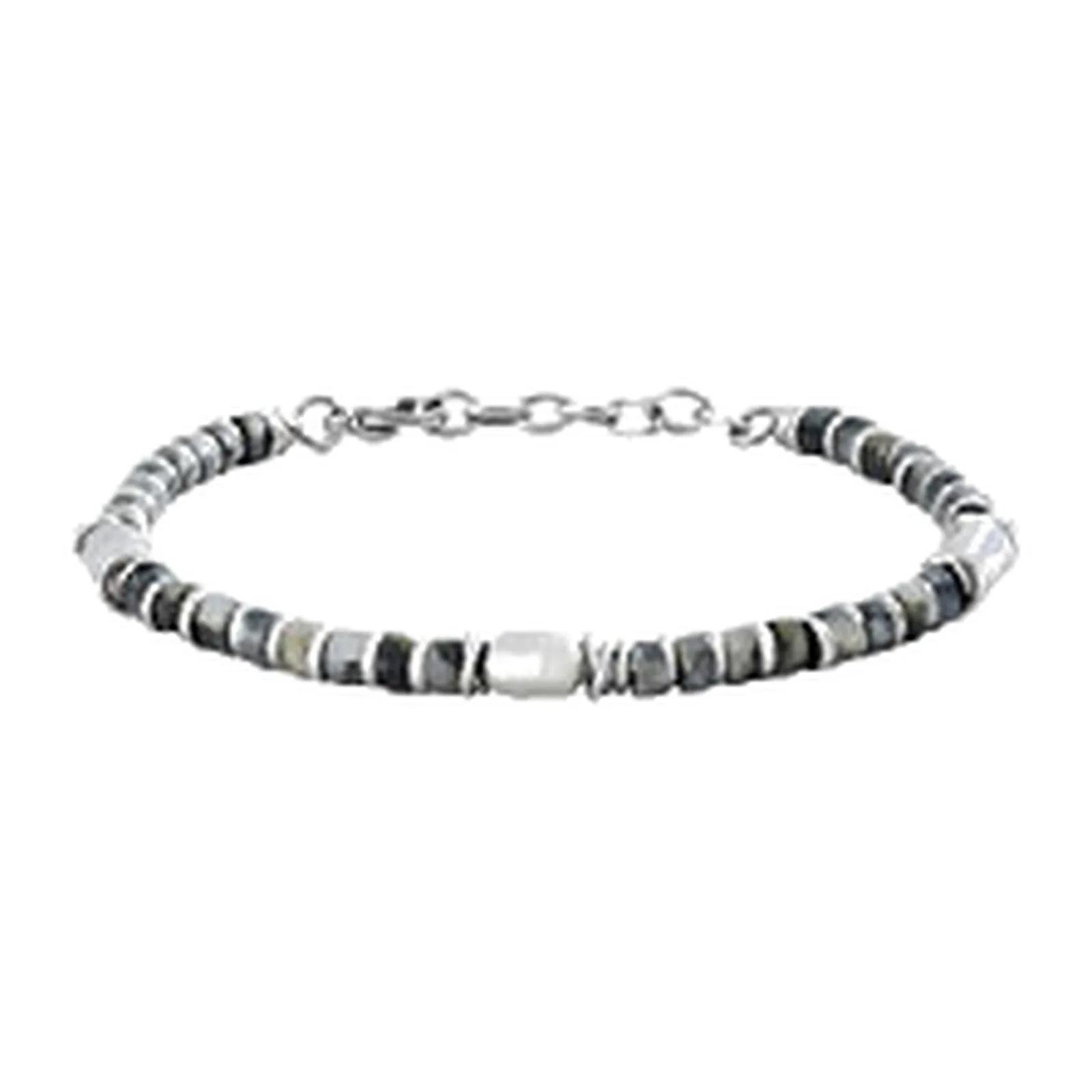 Stroili Man Code Bracciale con labradorite Acciaio 1691379