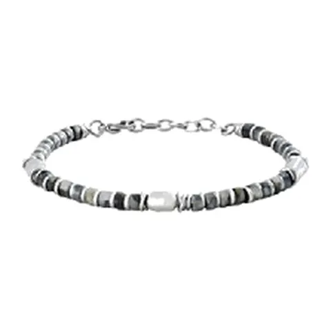 Stroili Man Code Bracciale con labradorite Acciaio 1691379