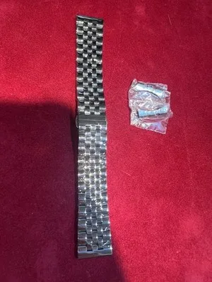 Cinturino per Orologio in Acciaio Inox Nuovo 22mm - LAB22609231340