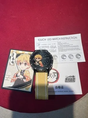 Orologio LED a tema Zenitsu - Demon Slayer collezione orologio