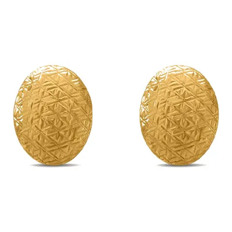 Stroili Silver Collection Orecchini lobo bottoni dorati Argento 925 1699989