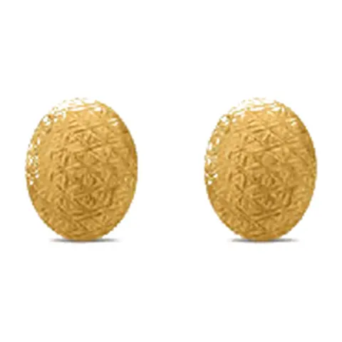 Stroili Silver Collection Orecchini lobo bottoni dorati Argento 925 1699989