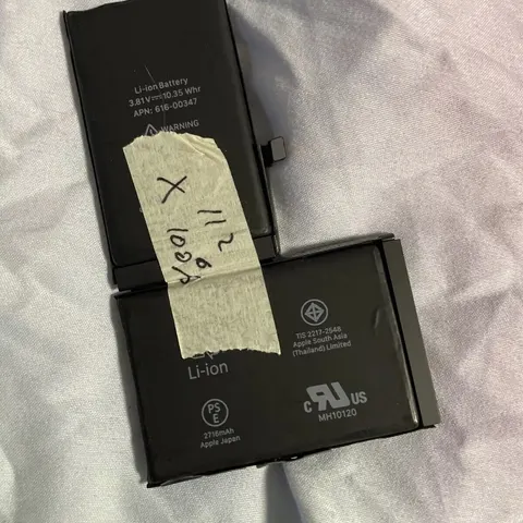 Originale Apple IPHONE X Batteria 100% 55 Cicli Usato