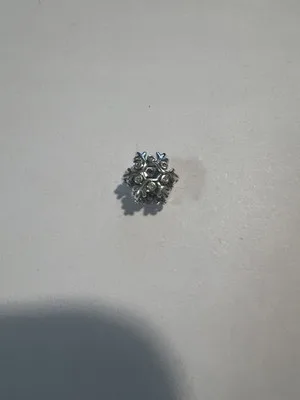 Charm Ciondolo a forma di fiocco di neve in argento sterling 925 - LAB22609302334