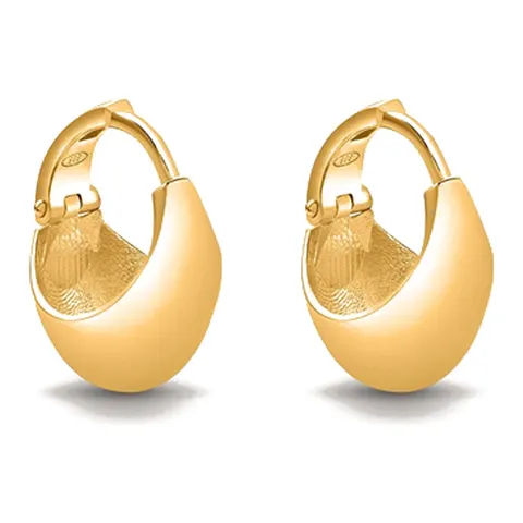 Stroili Silver Collection Orecchini dorati a goccia aperta Argento 925 1699994