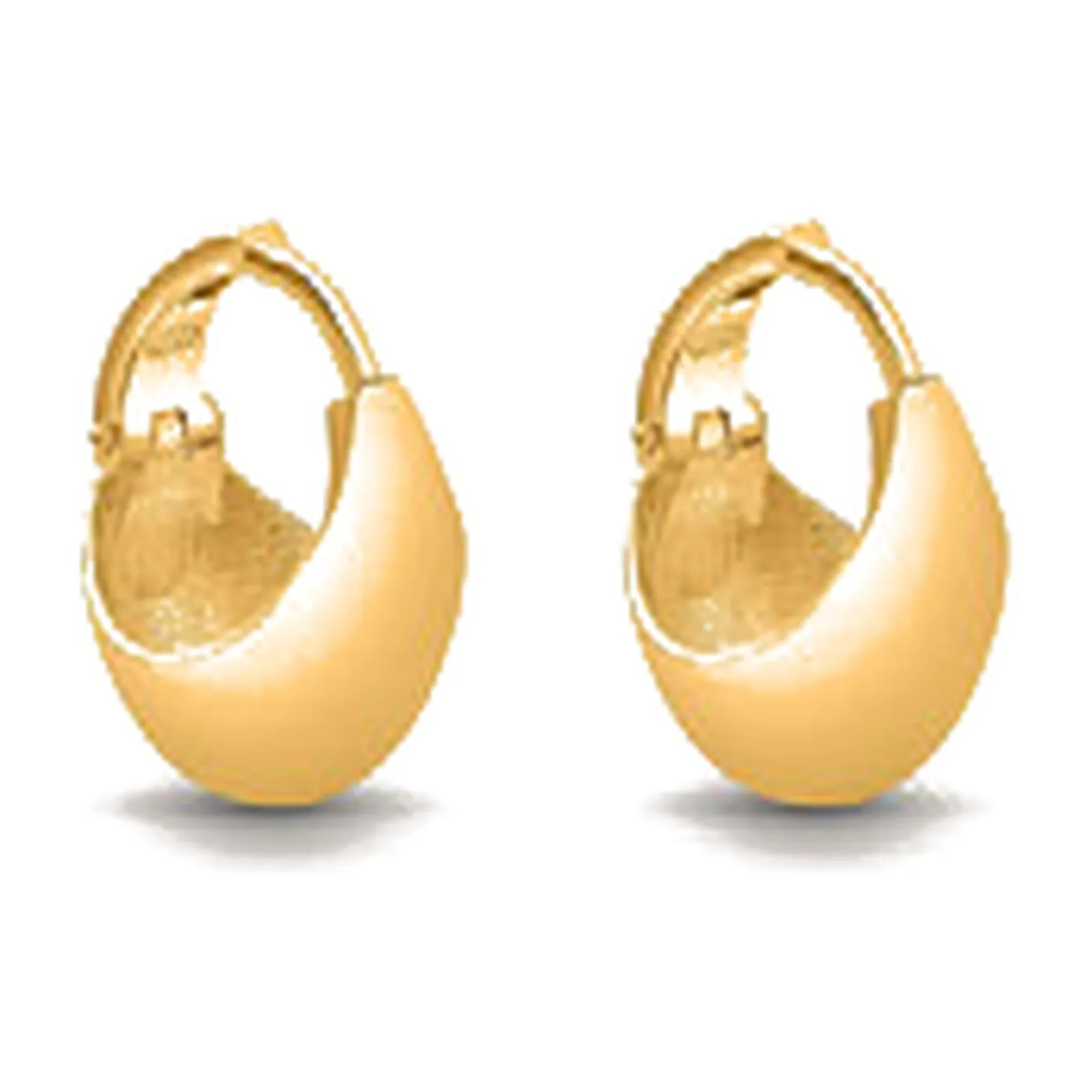 Stroili Silver Collection Orecchini dorati a goccia aperta Argento 925 1699994