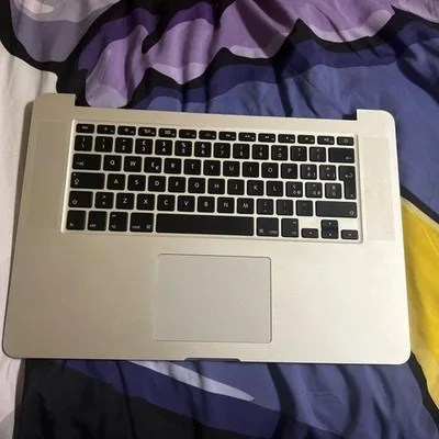 Apple Macbook Pro 15” A1398 2673 2013 Tastiera Touchpad Completo Argento A-