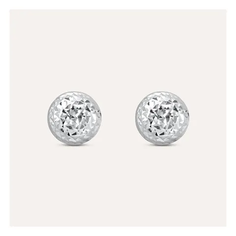 Stroili Silver Collection Orecchini lobo boule disco Argento 925 1697935